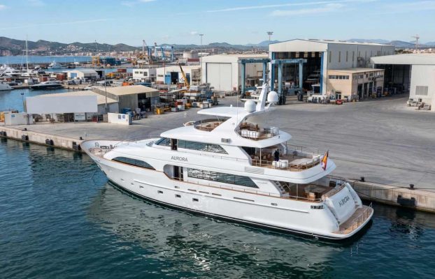VMG Completes Refit of 38-Metre Motor Yacht
