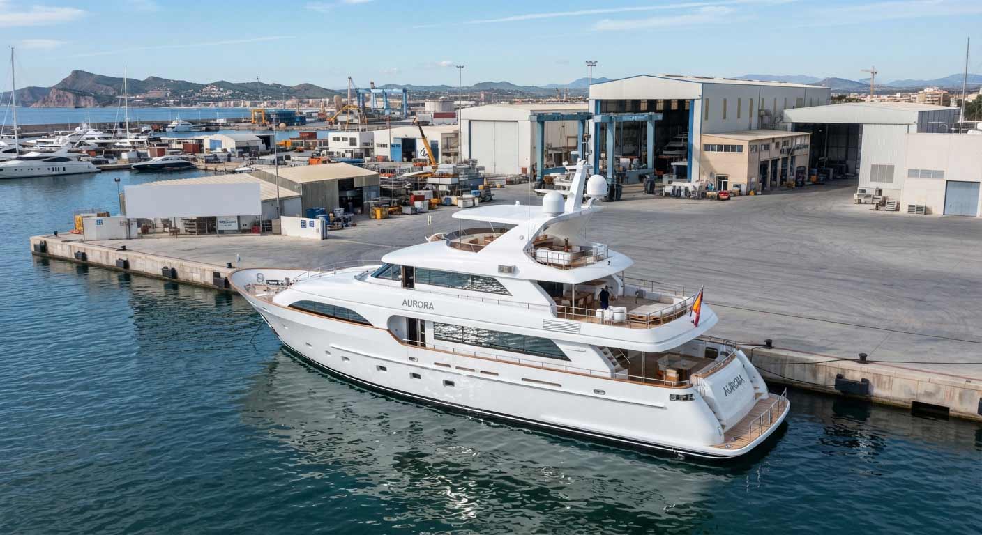 VMG Completes Refit of 38-Metre Motor Yacht
